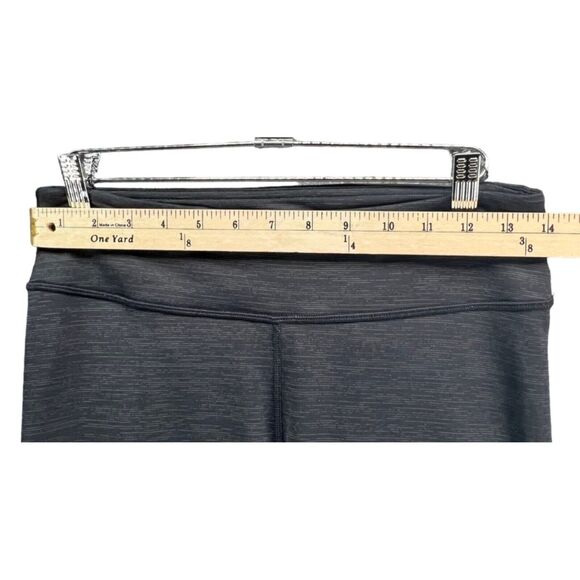 Outdoor Voices TechSweat Flex Leggings Womens M Black Cropped Activewear Stretch - Picture 4 of 11